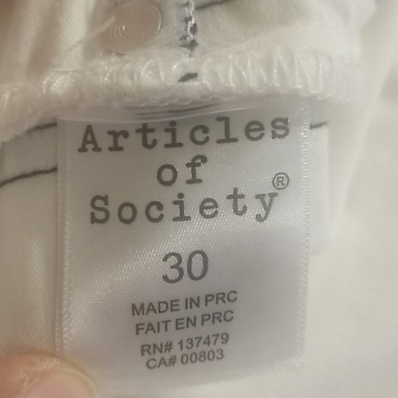 Articles of Society White jeans size 30 - Picture 8 of 8